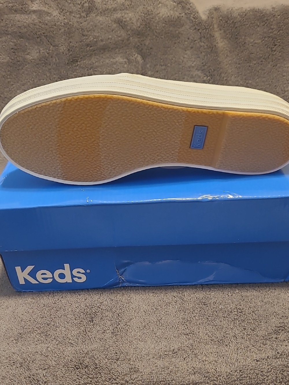Keds Triple Decker Slip-On Sneaker Womens Size 8 - Picture 2 of 3